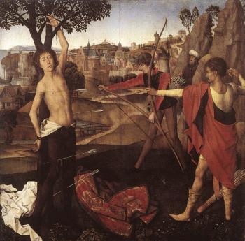 漢斯 梅姆林 The Martyrdom of St Sebastian